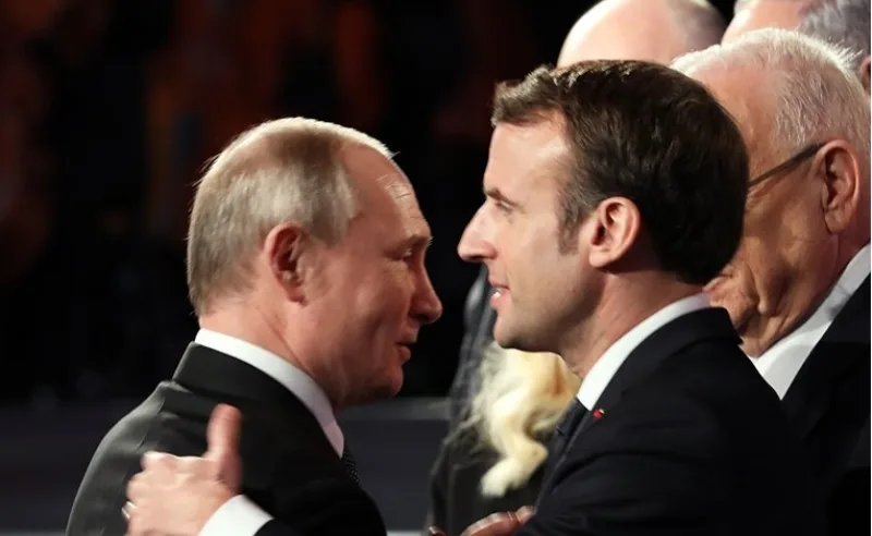 putin i macron
