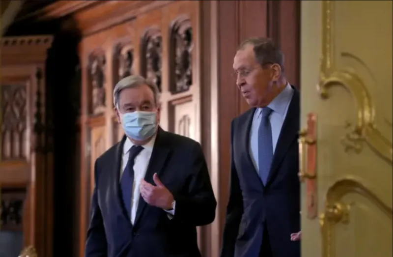 guterres lavrov