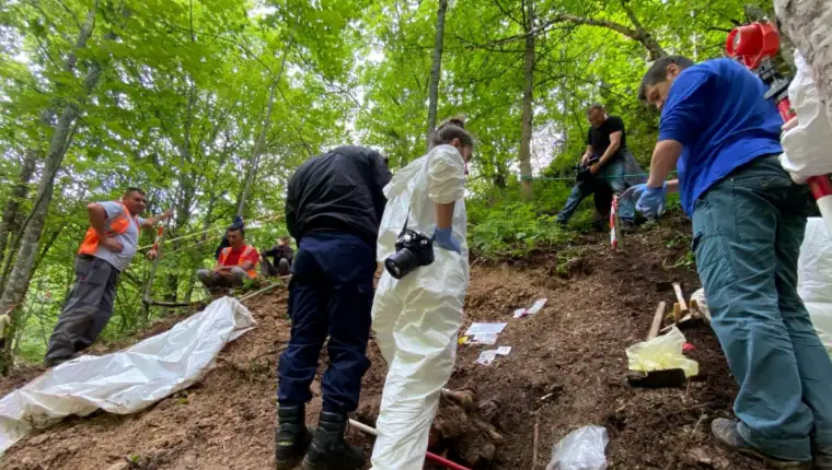 BiH: Kod Kalinovika pronađeni nekompletni posmrtni ostaci najmanje devet žrtava