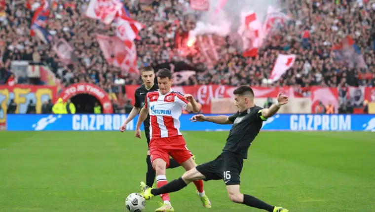 Utakmica Superlige Srbije: Crvena zvezda - Partizan