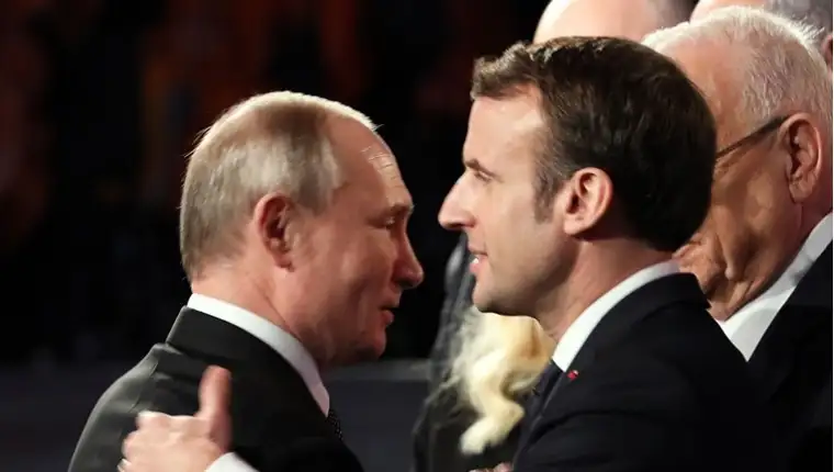 putin i macron