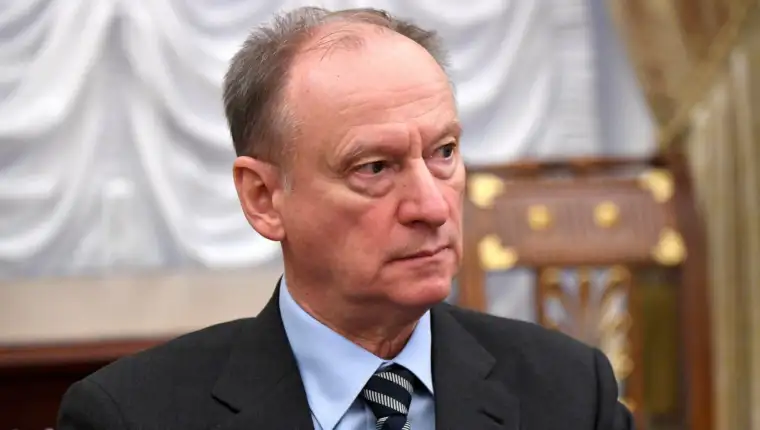 March 13, 2020. - Russia, Moscow. - Russian Security Council Secretary Nikolay Patrushev during a Russian Security Council meeting at the Moscow Kremlin.