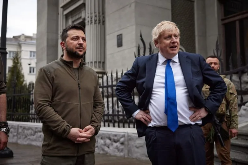 johnson i zelenskij