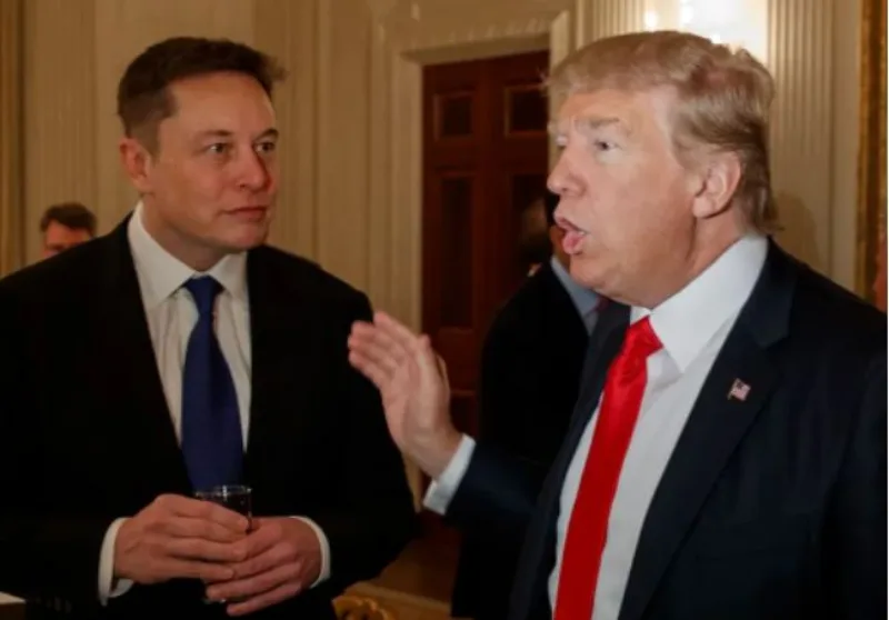 trump i musk