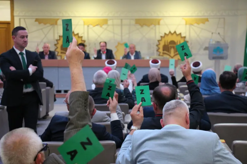 islamska zajednica bih glasanje