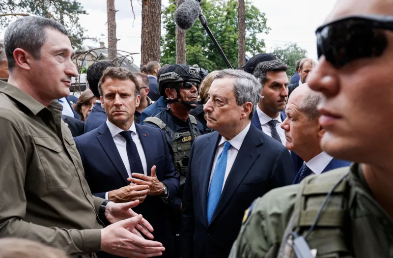 UKRAINE-RUSSIA-CONFLICT-FRANCE-GERMANY-ITALY