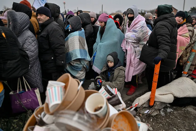 POLAND-UKRAINE-RUSSIA-CONFLICT-REFUGEES