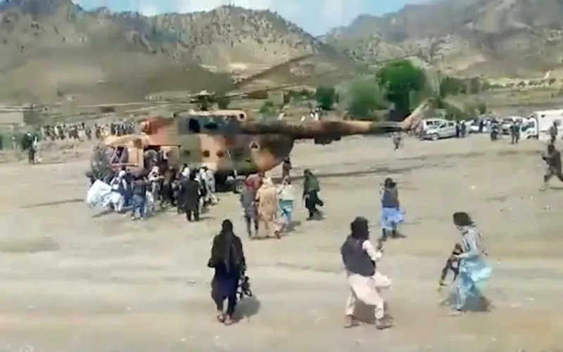 afganistan potres