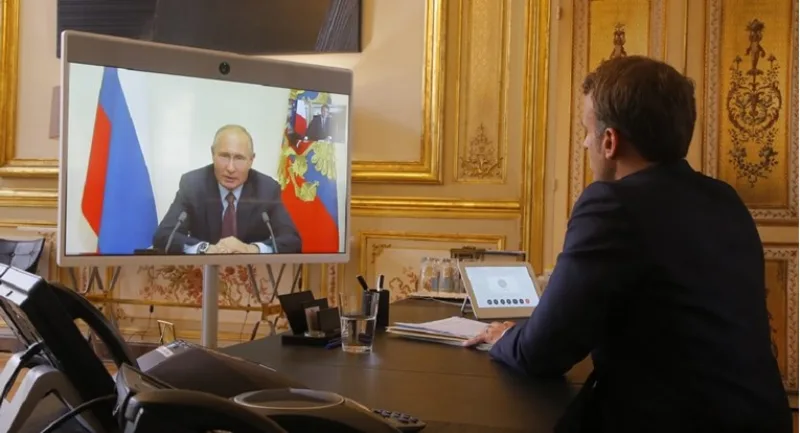 macron i putin