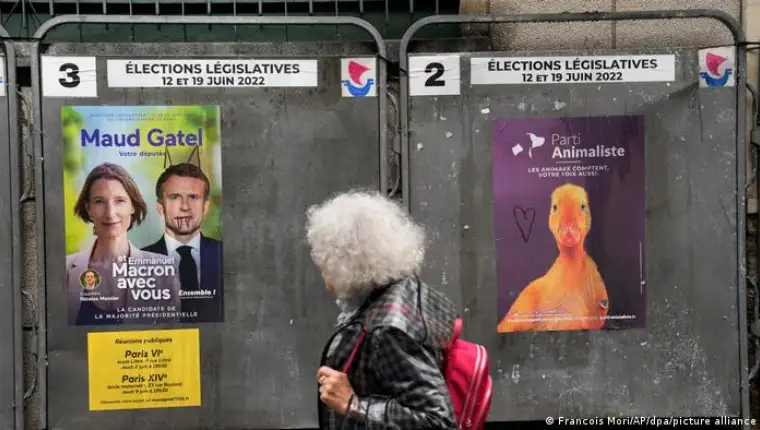 macron izbori plakat