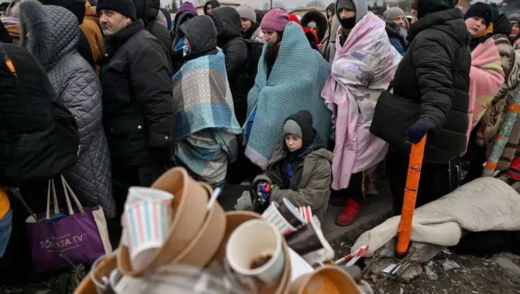 POLAND-UKRAINE-RUSSIA-CONFLICT-REFUGEES