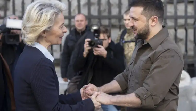 leyen zelenskij