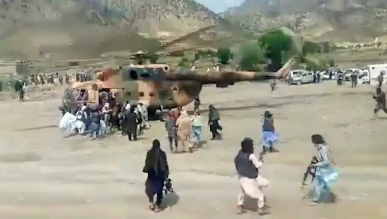 afganistan potres