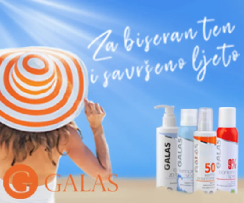 Galas Sun, losion,termalna,Pantenol sprej - Raport 300x250