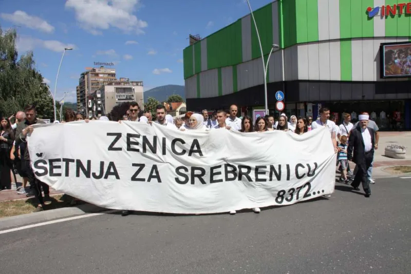 zenica setnja za srebrenicu