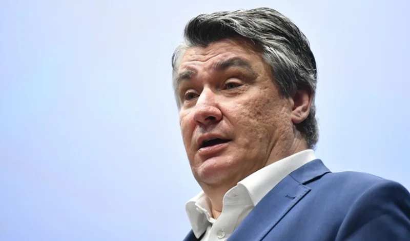 Rovisce, 27.04.2022 - Predsjednik Zoran Milanovic na obiljezavanju Dana opcine Rovisce