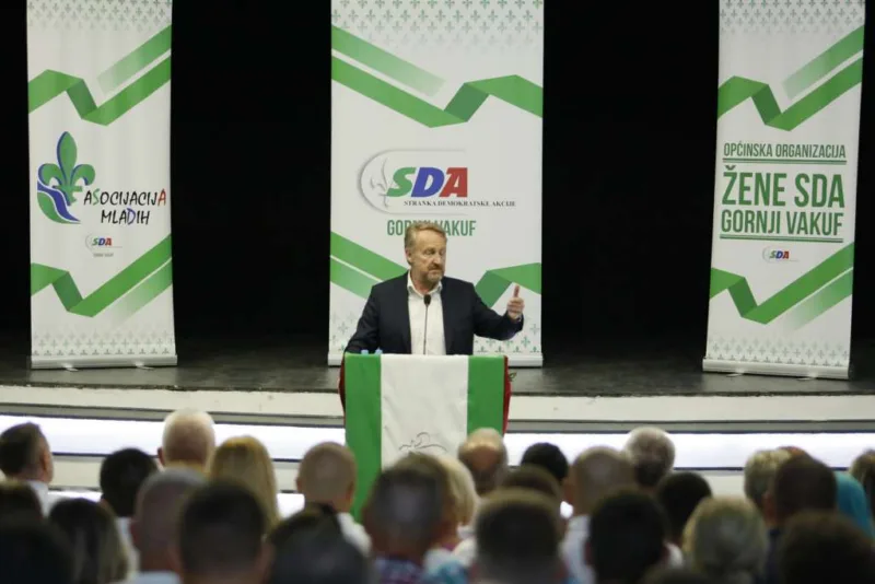 bakir izetbegovic gornji vakuf