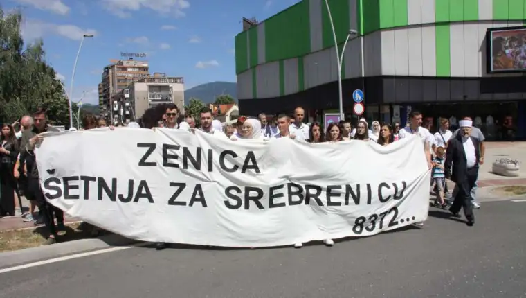 zenica setnja za srebrenicu