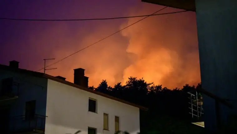 slovenija pozari