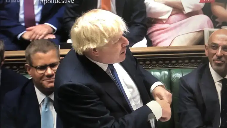 boris johnson parlament
