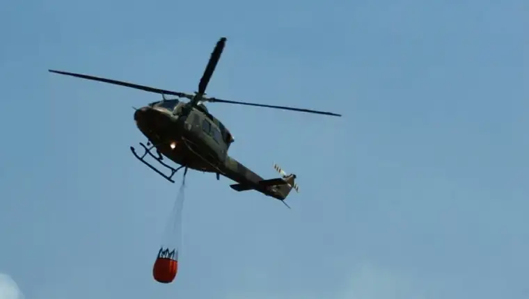 helikoprter slovenija pozar 4