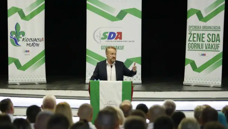bakir izetbegovic gornji vakuf