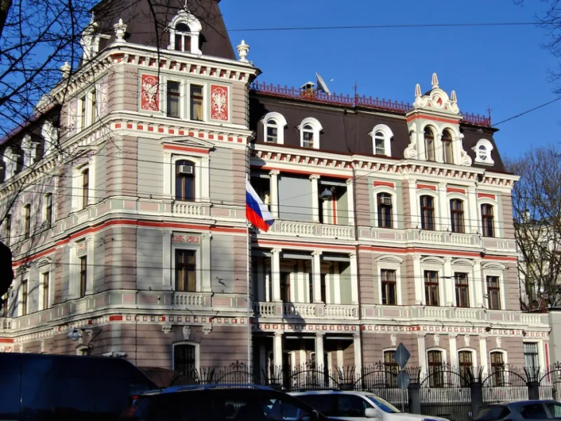 ruska ambasada latvija
