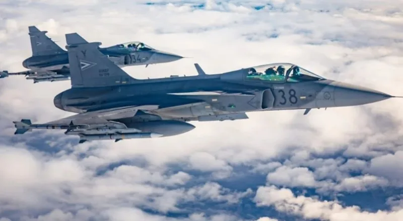 Sweden Ready to Donate Czech Republic JAS 39 Gripen Fighter Jets to Ukraine
