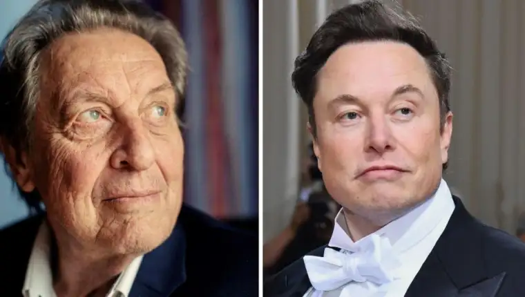 elon musk i otac