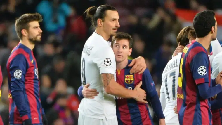zlatan messi