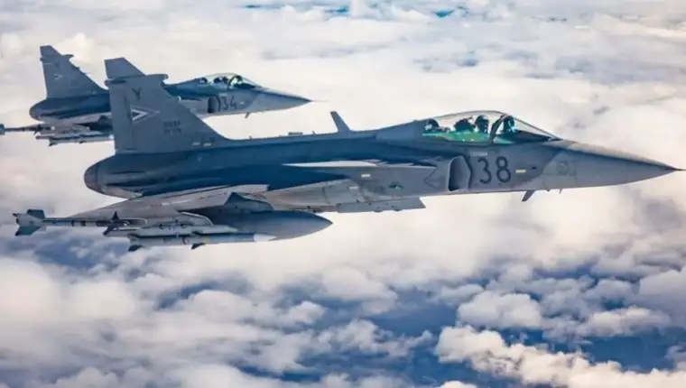 Sweden Ready to Donate Czech Republic JAS 39 Gripen Fighter Jets to Ukraine