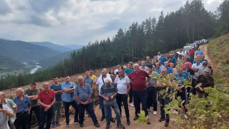 deponija filipovici protest