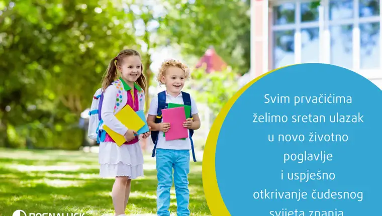 Children going back to school, year start