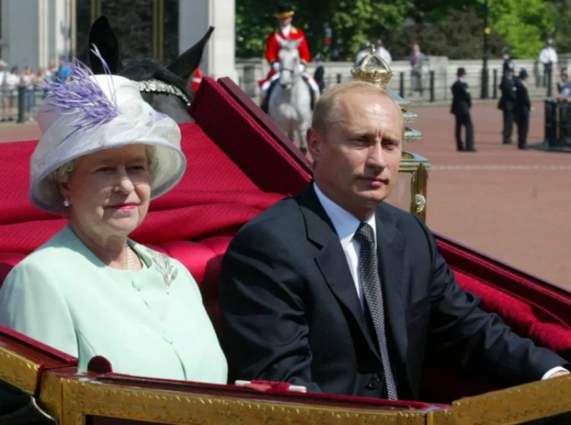 putin i elizabeta II