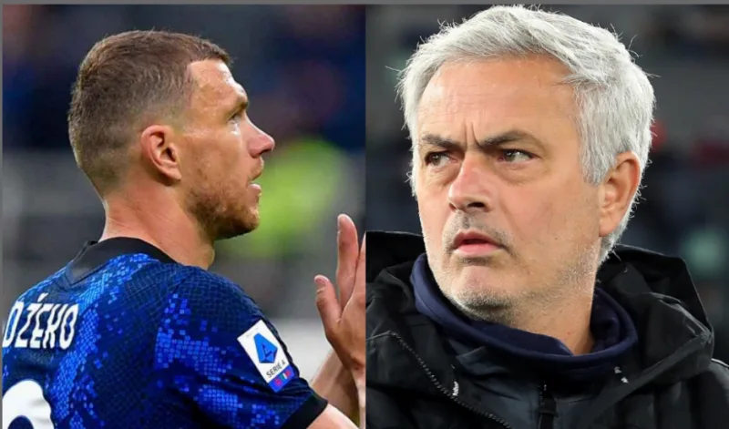 dzeko mourinho 5