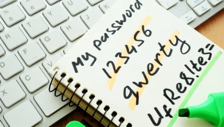 Password management. Weak and strong password.