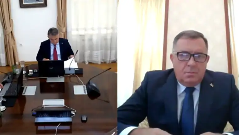 komsic dodik pred