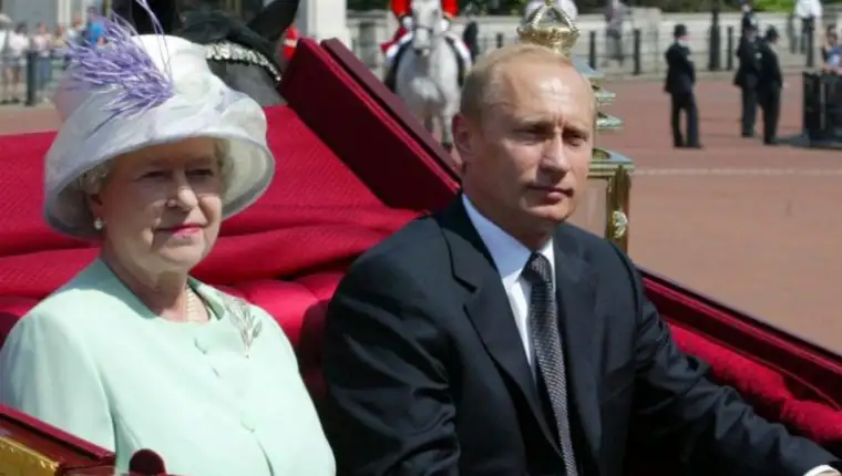 putin i elizabeta II