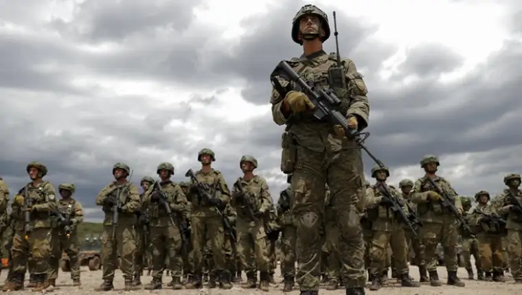 NATO Military exercise Defender Europe 21 in Kosovo