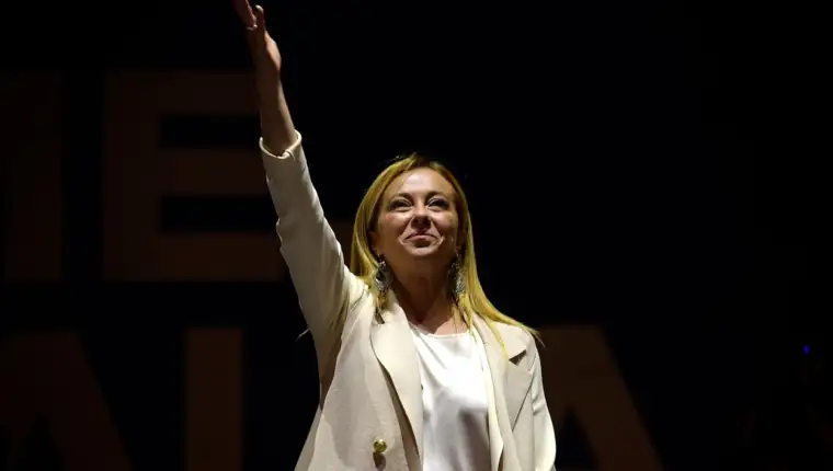 "Together for Italy" rally in Rome, Italy - 22 Sept 2022