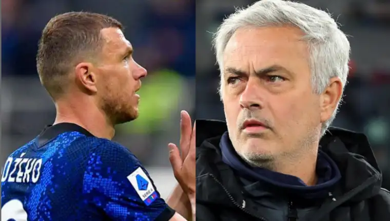 dzeko mourinho 5