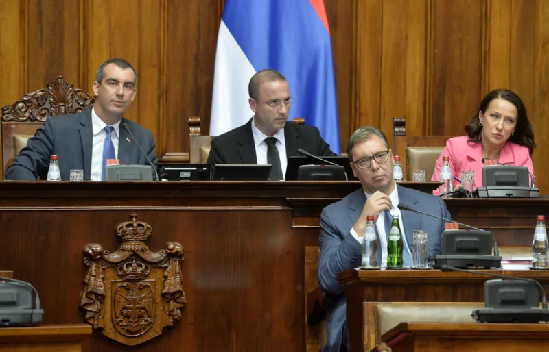 vucic skupstina srbije