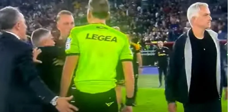 mourinho reakcija