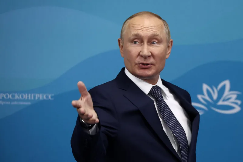 Vladimir Putin attends the Eastern Economic Forum in Vladivostok