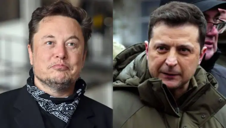 musk zelenskij