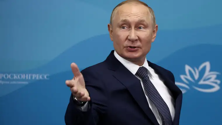 Vladimir Putin attends the Eastern Economic Forum in Vladivostok