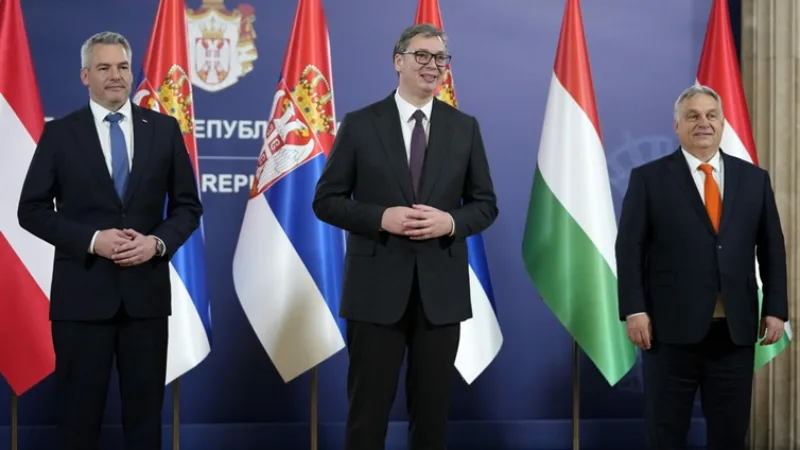 Serbia Hungary Austria