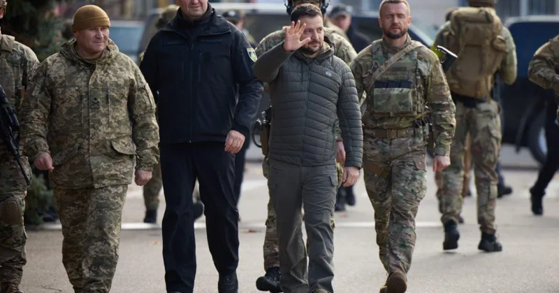 volodimir Zelenskij Herson