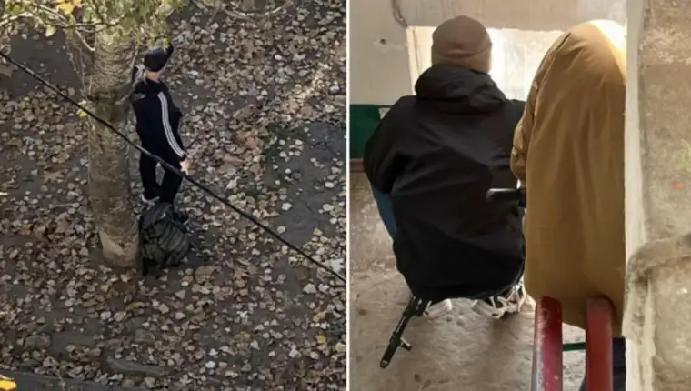 ruski vojnici civili