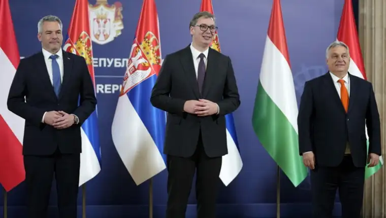 Serbia Hungary Austria
